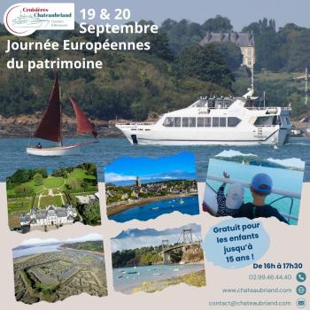 Croisières Chateaubriand Saint Malo Dinard