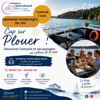 Croisières Chateaubriand Saint Malo Dinard