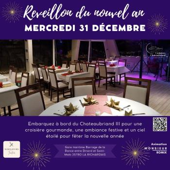 Croisières Chateaubriand Saint Malo Dinard